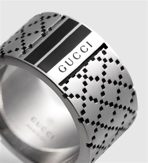 gucci ring macys|pre own Gucci men ring.